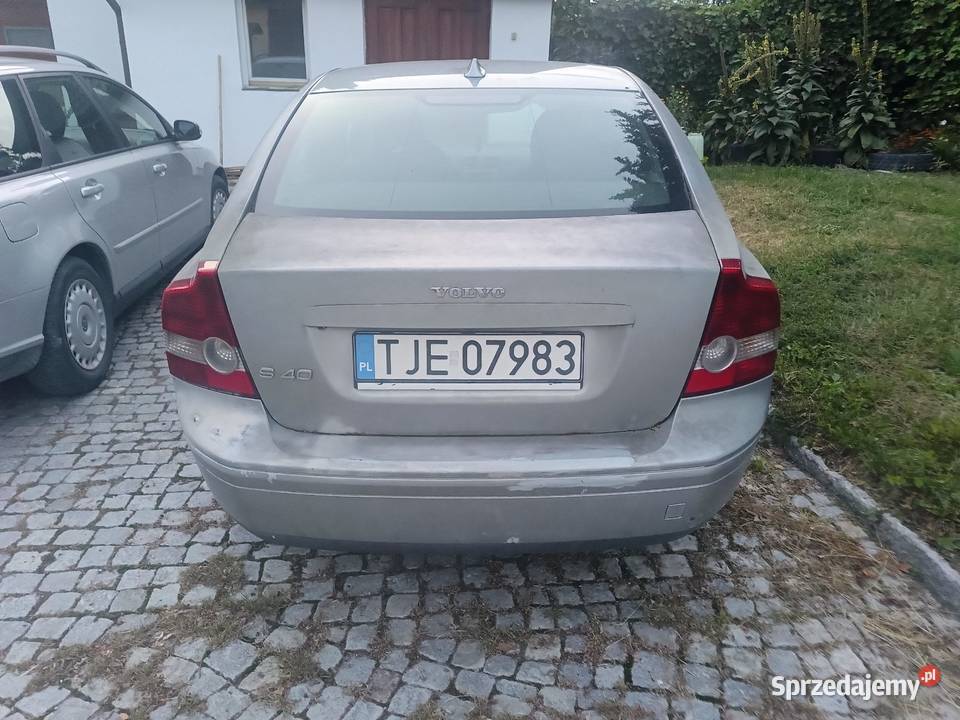 Volvo S40 16 D 2005r uszkodzone Mierzawa