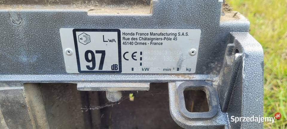 Kosiarka honda hrd536 części silnik gv160 napęd Ostrowiec Świętokrzyski