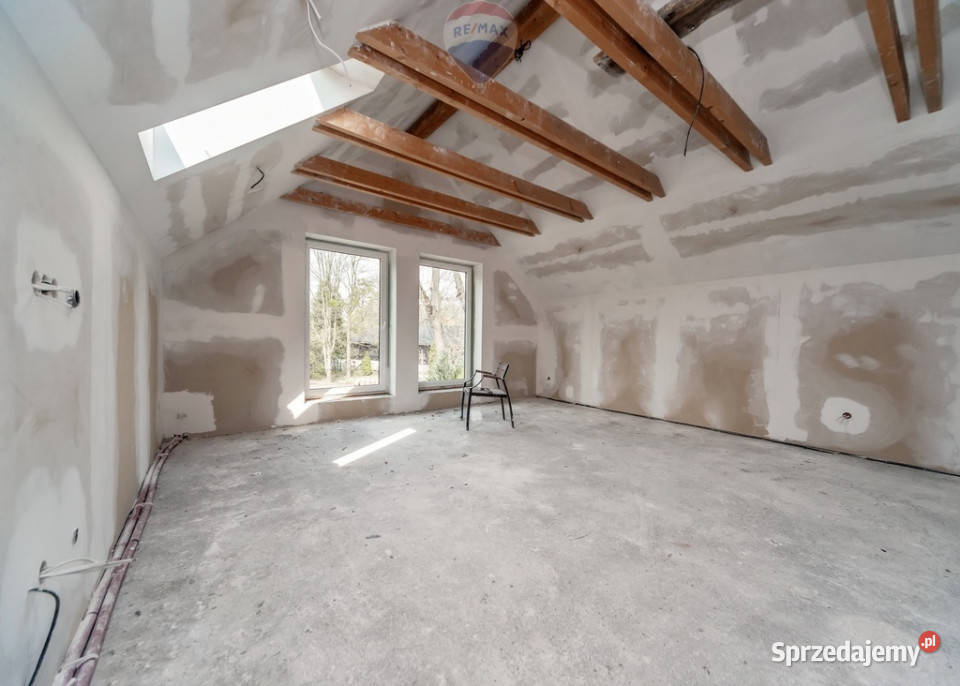 Dom z rozpoczętą realizacją projektu Cieszyn