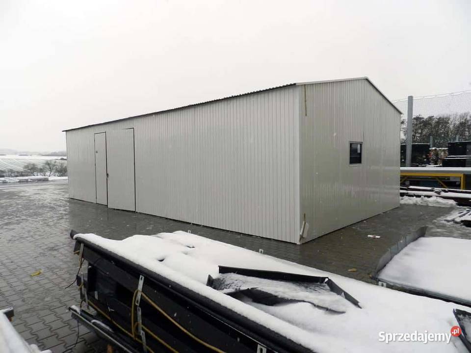 Blaszana montowana hala 106 m Hale i magazyny Kraków