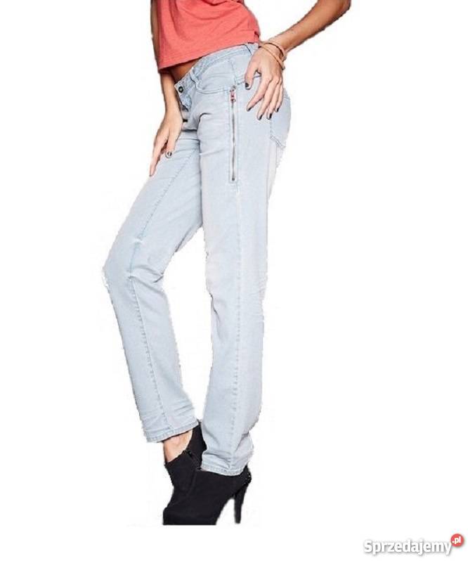 jeansy dżinsy letnie SKINNY damskie R 26 27 40 Spodnie Szczecin