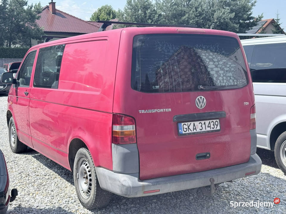 Volkswagen Transporter VW T5 19 TDI 102 5osób Wrocław