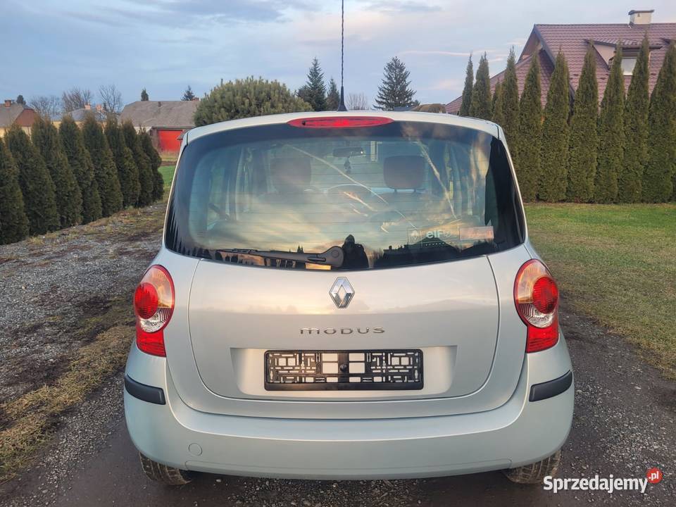 RENAULT MODUS 12 16V welurowa tapicerka Haczów