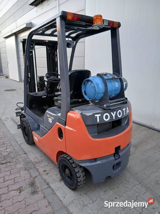 Toyota wózek widłowy NOWY TRIPLEX 43m 2517 MTH łódzkie Łask