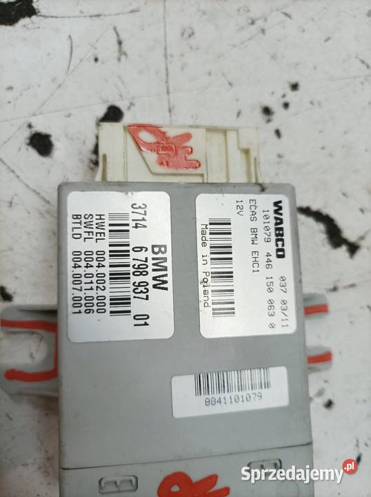 MODUŁ ECAS ZAWIESZENIA 679893701 Bmw Seria 5 VI Rok produkcji 2011