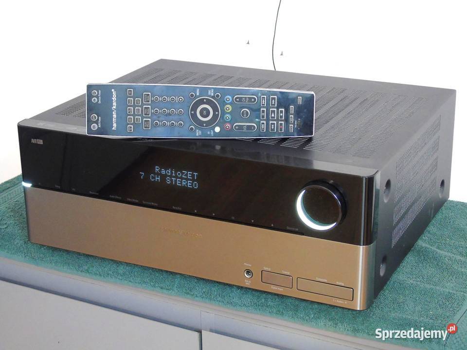 Amplituner Harman Kardon AVR 460 71 z pilotem podkarpackie Jasło sprzedam
