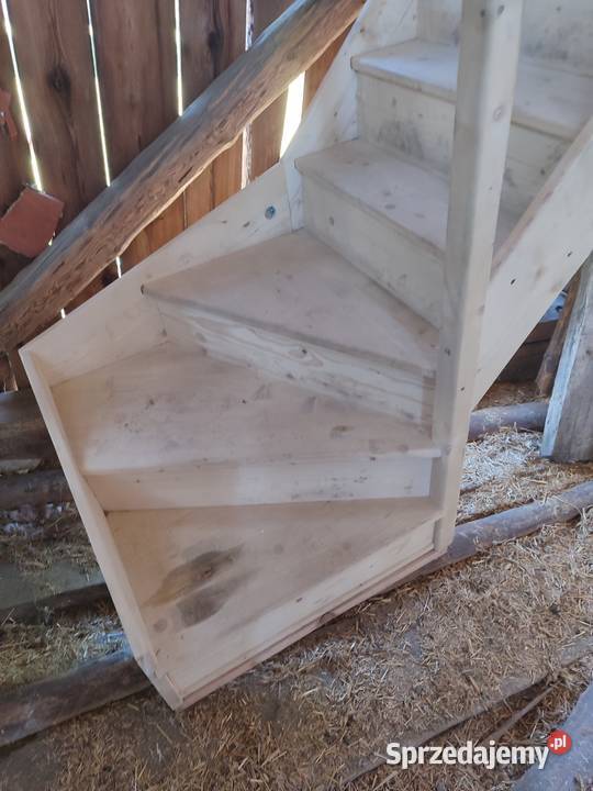 Schody drewniane sprzedam