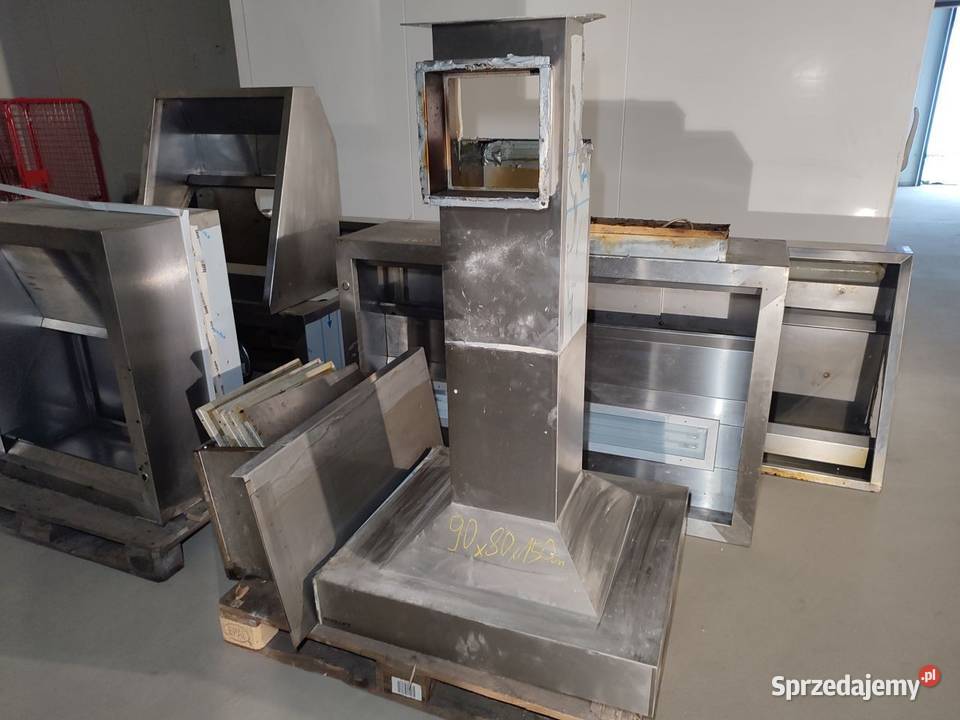 Okapy gastronomiczne kuchenne ze stali Magazynowanie małopolskie Niedźwiedź