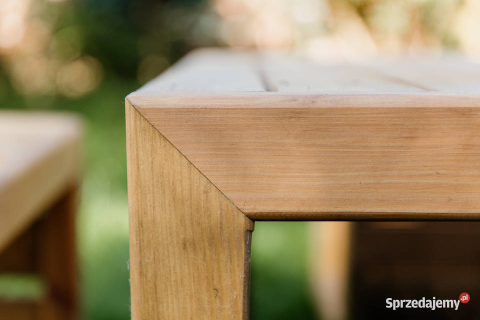 Ławka drewniana ogrodowa ławka na taras Kalety