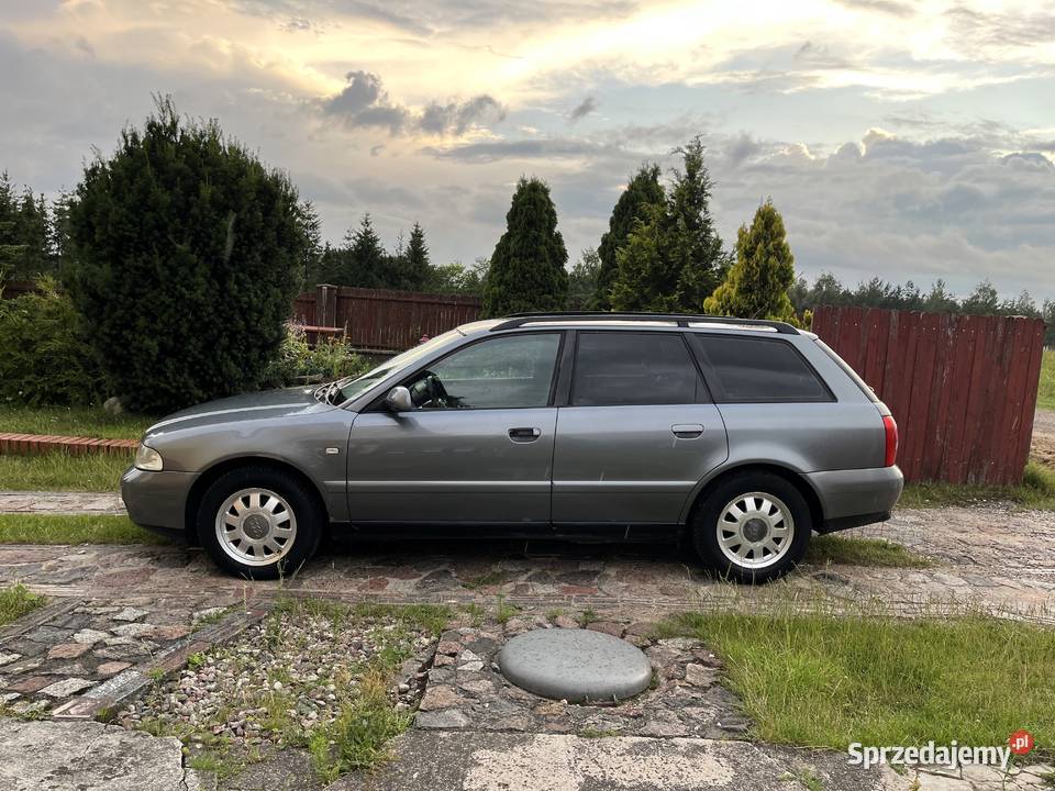Audi A4 19Tdi Klimatyzacja Elekrtyka Alufelgi szary podlaskie Suwałki