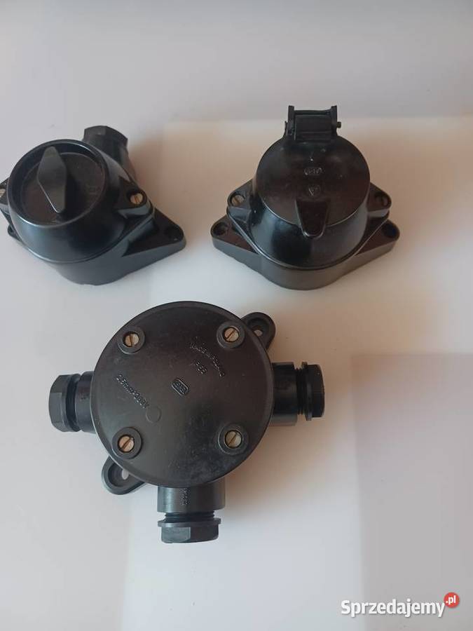 Bakelit gniazdo puszka wyłącznik wielkopolskie Poznań