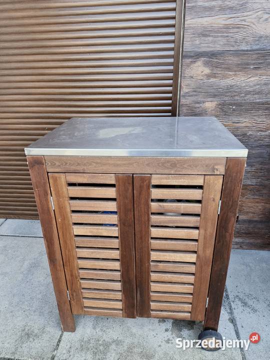 komplet ogrodowy grill stół PPLAR z IKEA Gorzów Wielkopolski