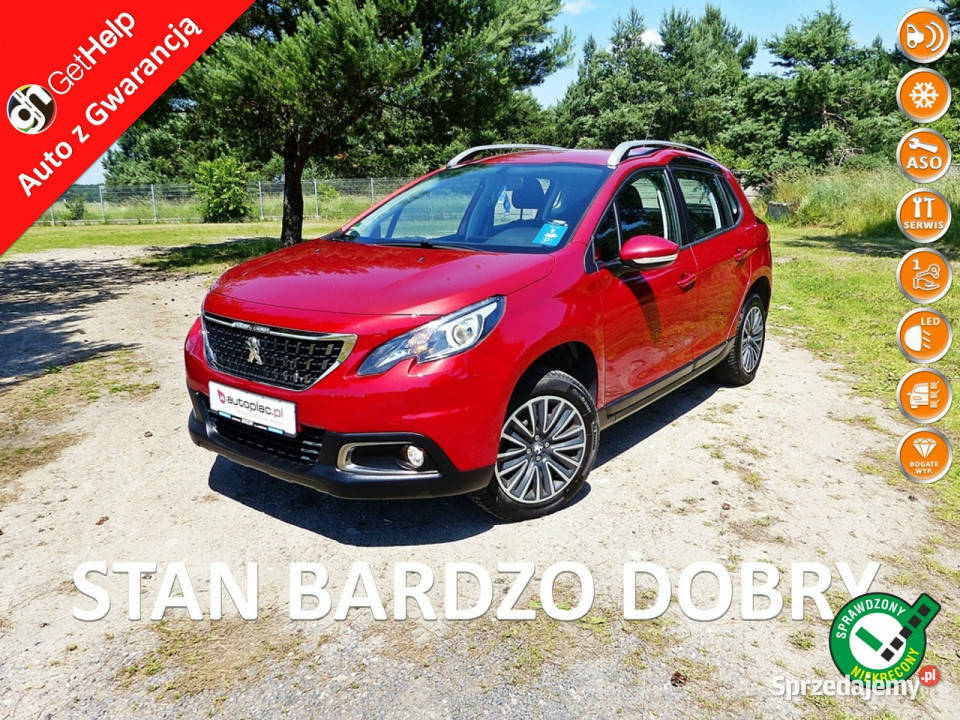 Peugeot 2008 12 BENZYNAKlimaPełna autoalarm Piła