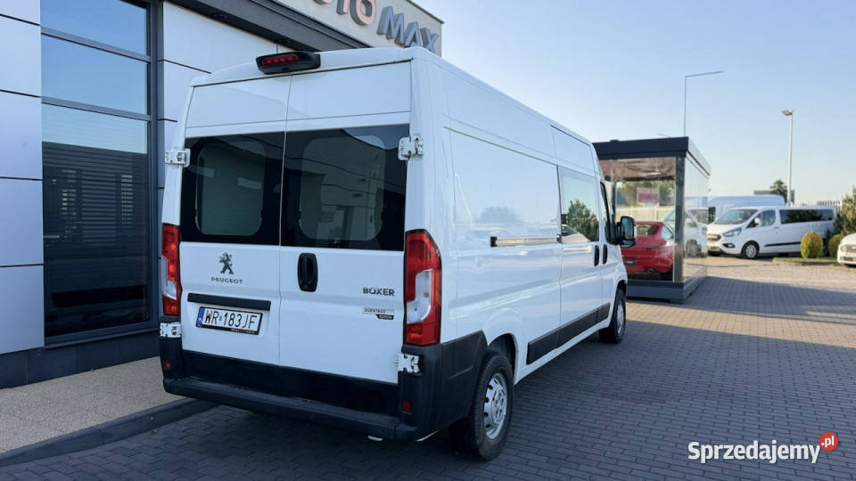 Peugeot Boxer 22 HDI 140 335 L3H2 SS Vat1 Stan welurowa tapicerka Radom