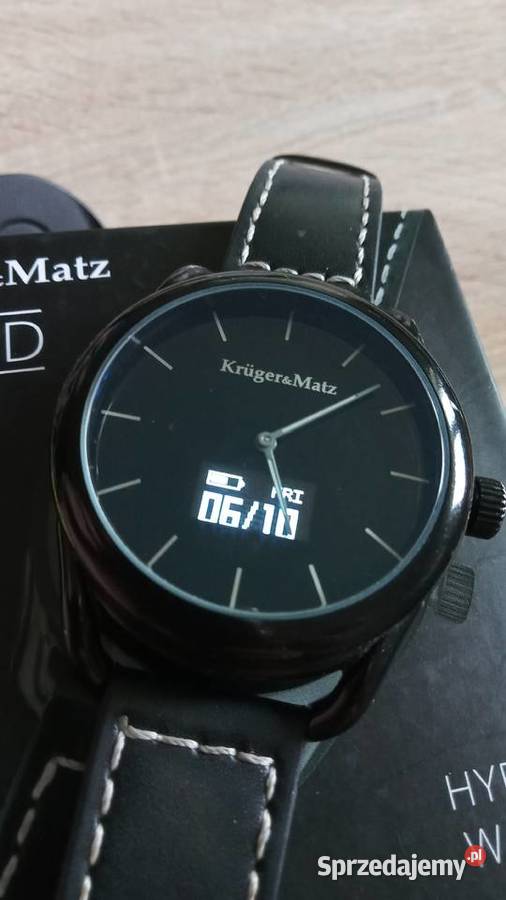 Zegarek hybrydowy Kruger Matz Hybrid Czarny