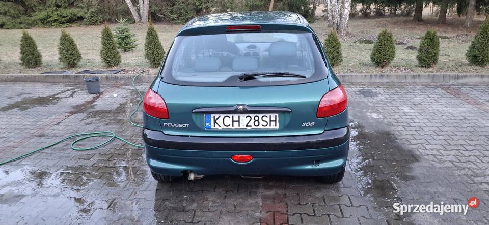 Peugeot 206 15 BenzynaGaz 5drzwi 1400cm3 świętokrzyskie Końskie sprzedam