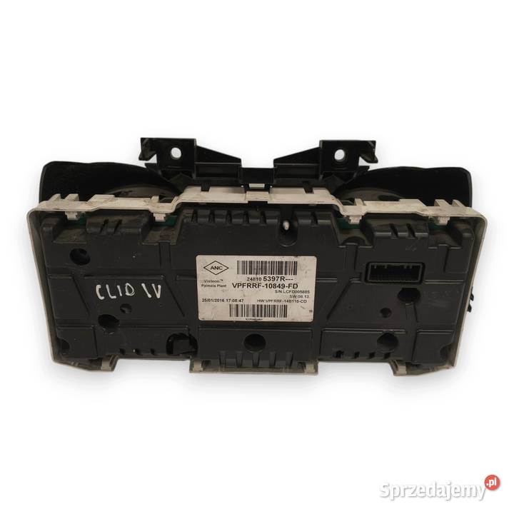 LICZNIK ZEGARY 248105397R Renault Clio IV 15 DCI lubelskie