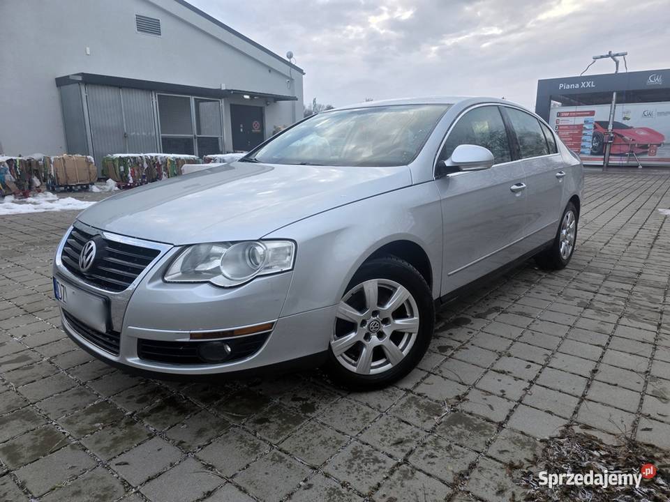 Volkswagen PASSAT 20 TDI 140 koni ŁADNY Rok produkcji 2007 dolnośląskie