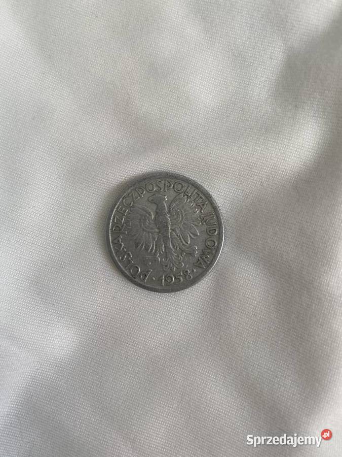 Moneta 2 złote z 1958 roku Strzyżewice