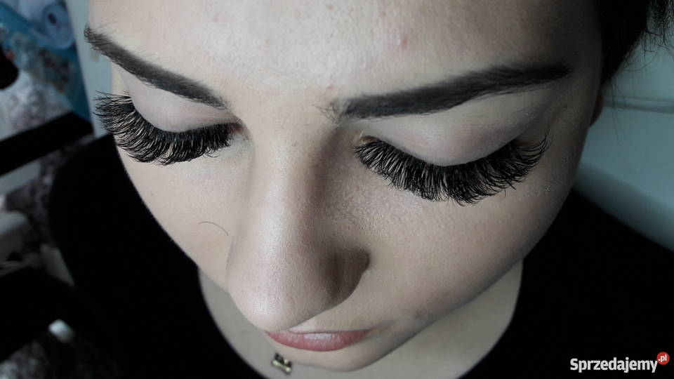 Przedłużanie rzęs objętościowo mazowieckie Warszawa