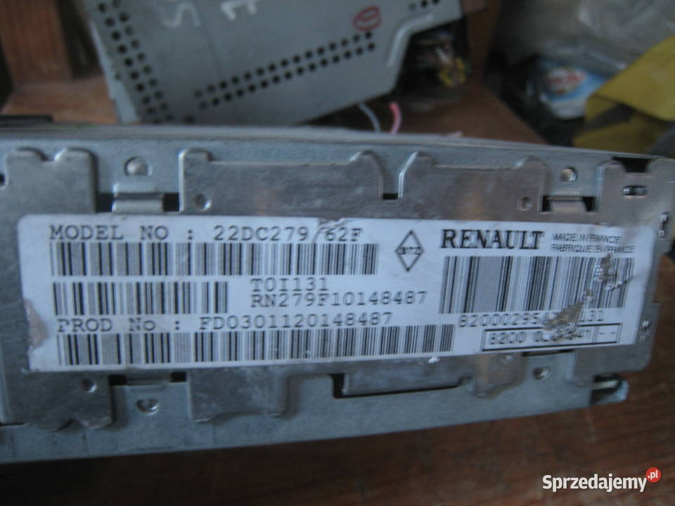 Radio fabryczne Renault Laguna II Espace etc Rok produkcji 2002 Kraków