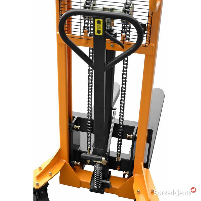 WÓZEK PALETOWY MASZTOWY SZTAPLARKA 1000 1600 mm sprzedam