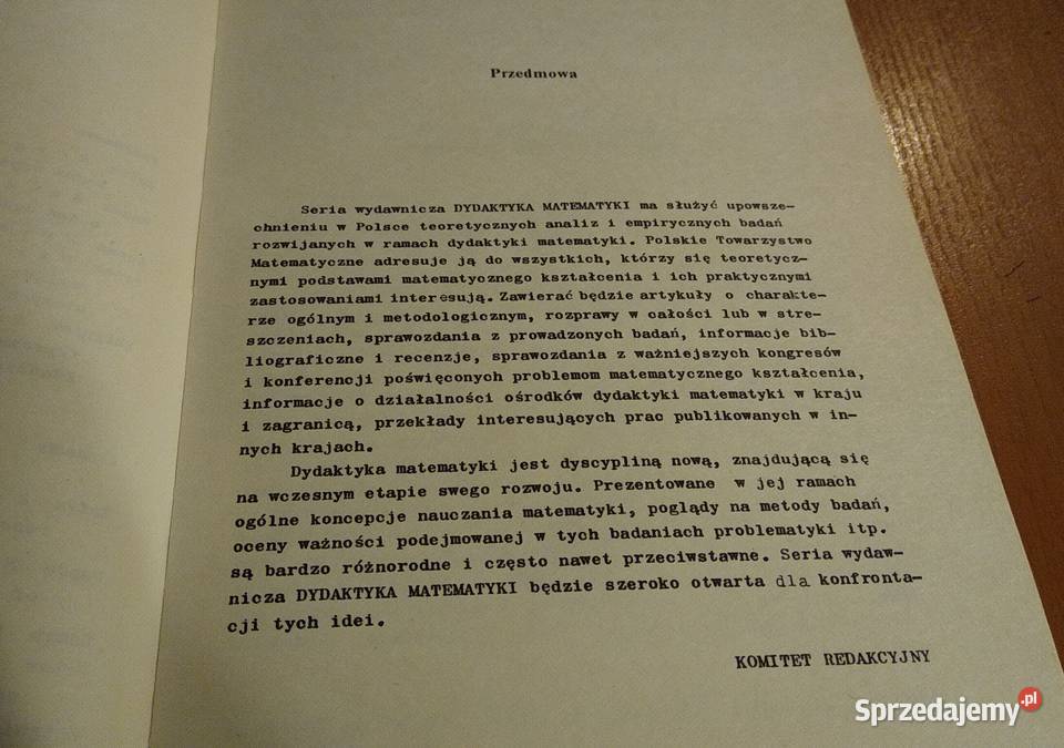 Podstawowe zagadnienia dydaktyki matematyki Tom Podręczniki pomorskie Gdańsk