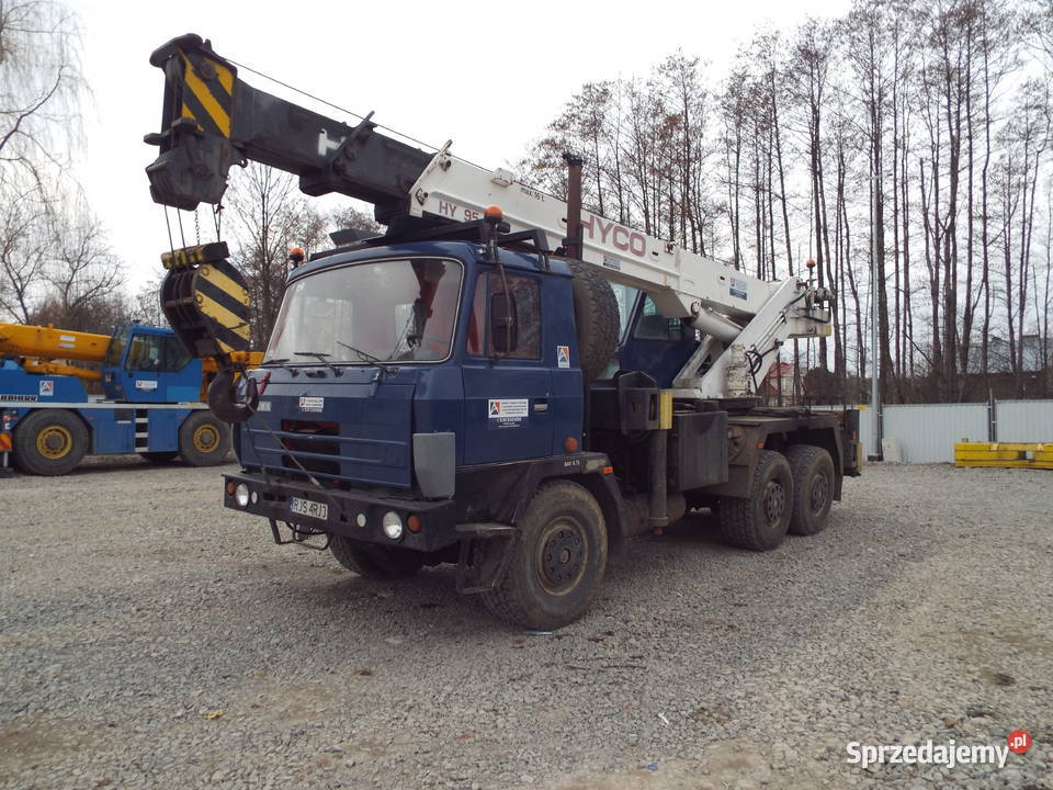 Żuraw samojezdny TATRA HYCO 95 Rok produkcji 1990 sprzedam