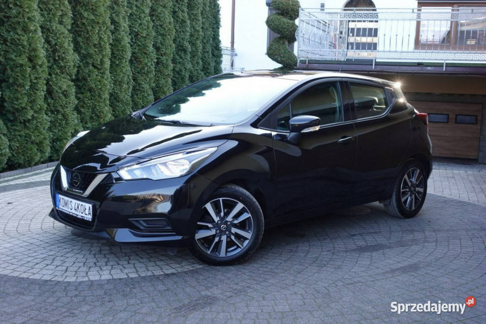 Nissan Micra Nowy Super Stan Serwis LED wspomaganie kierownicy Micra Płońsk