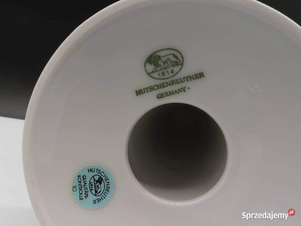 Porcelanowy świecznik niemieckiej marki Antyki, Sztuka, Kolekcje Raszków