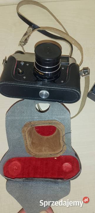 Aparat fotograficzny Fed 5 z lampa Augustów sprzedam