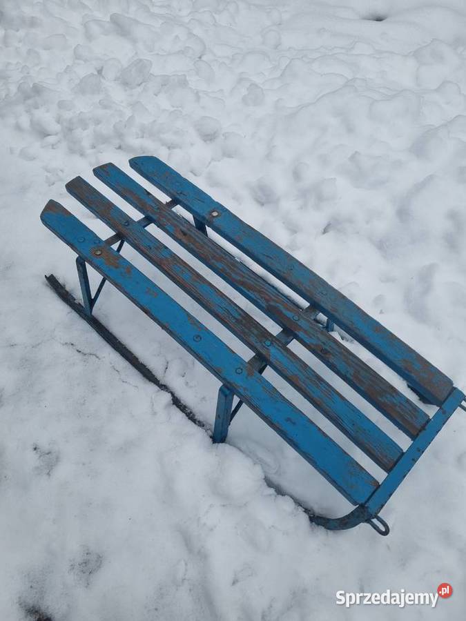 Sanki metalowe wygodne duże żeliwne z okresu PRL Lublin sprzedam