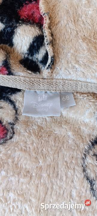 Nowy ocieplany pajacyk dziewczynki Disney Myszka Rozmiar 62 Warszawa sprzedam