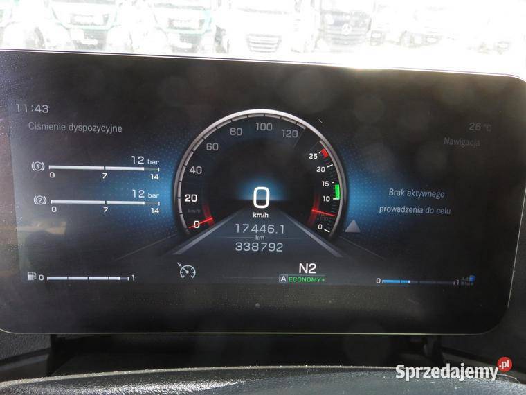 MERCEDESBENZ ACTROS 2022 1280900 ccm 449 Ursynów