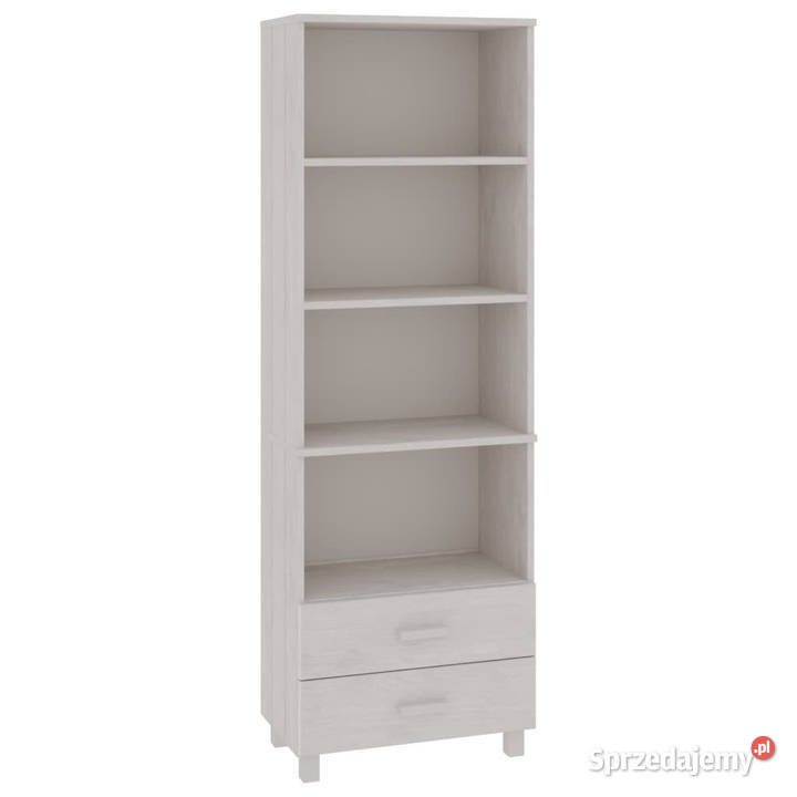 Szafka HAMAR biała 60x35x180 lite drewno sosnowe Warszawa