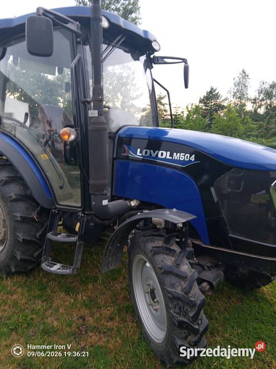 Ciągnik Lovol M 504 kujawsko-pomorskie Toruń
