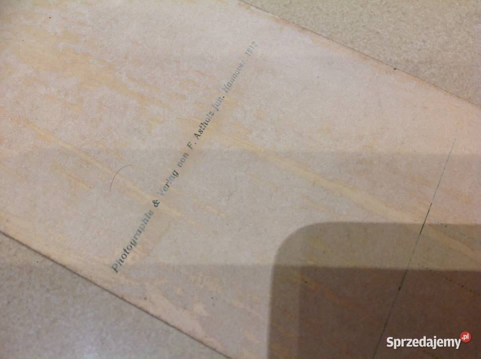 Stara Pocztówka Kolorowa HANNOVER 1912 Pocztówki i karty telefoniczne