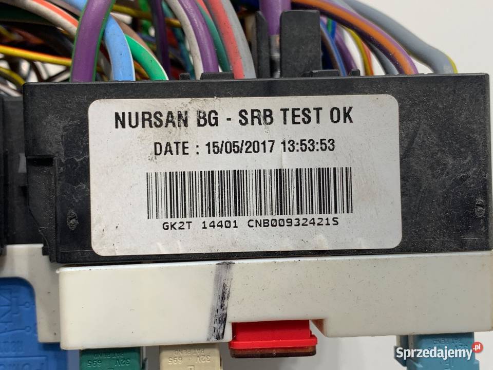 SKRZYNKA BEZPIECZNIKÓW FORD TRANSIT CUSTOM I