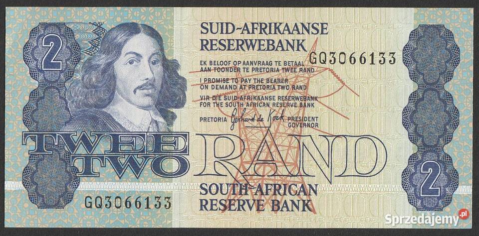 RPA AFRYKA POŁUDNIOWA 2 RAND 1973 1981 STAN łódzkie Łódź