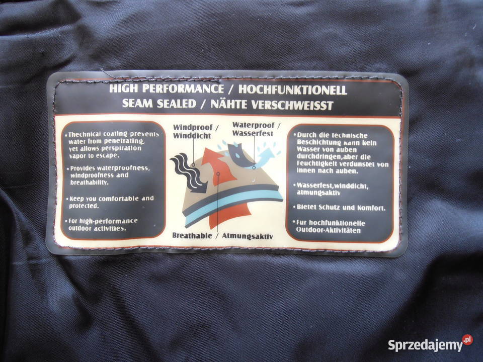 Spodnie narciarskie rozmiar 52 System RECCO Łódź