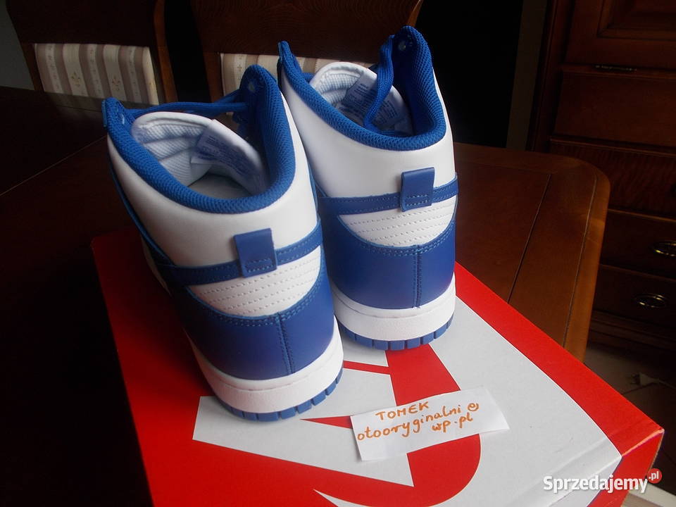 Eur 445 Nike Dunk High Game Royal Kentucky Poznań