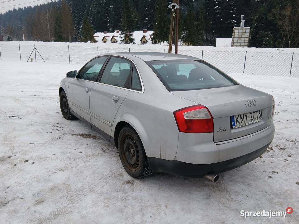 Audi A4 20 gaz 00r Nowy Sącz