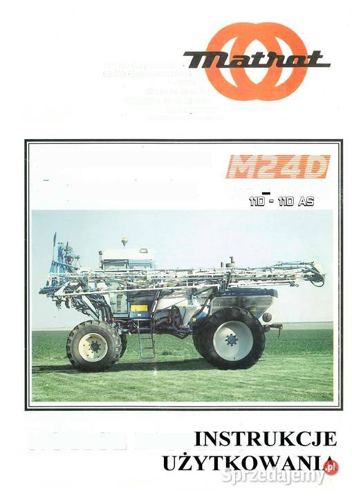 Matrot M24D 110 110AS instrukcja obsługi Szamotuły