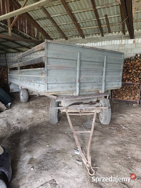 Przyczepa rolnicza samoróbka Oleksów