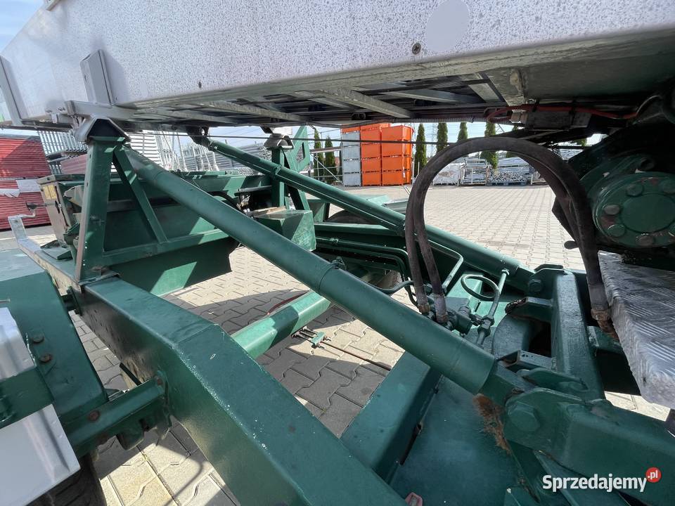 Winda dekarska na przyczepie drabina PAUS ASA 30 Rok produkcji 1999 Ślesin