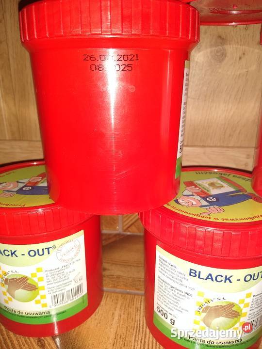 pasta BHP Black out trudne zabrudzenia Dla mężczyzn