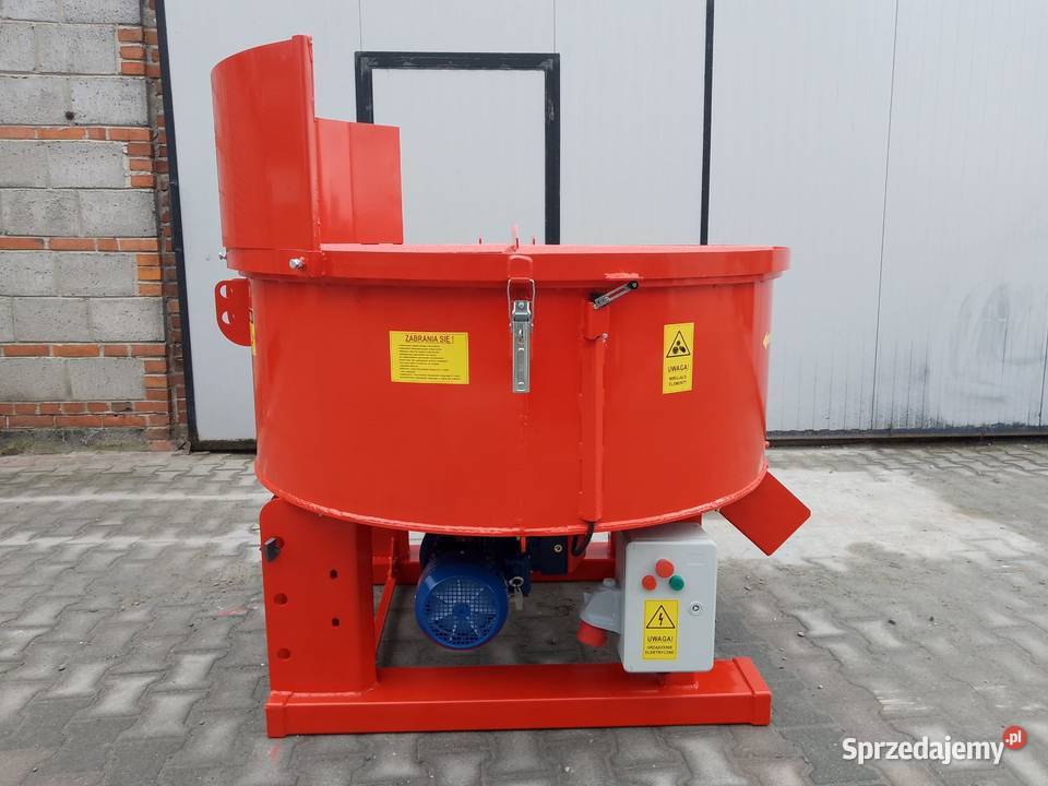 Elektryczna betoniarka planetarna 800L malowana lubelskie Opole Lubelskie