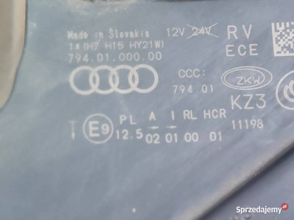 Lampa Lewy Przód Audi A1 8X Lift 2014 2018 Pleszew