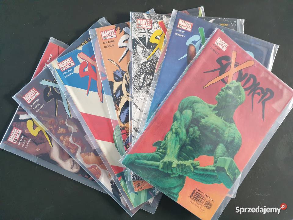 Soldier X 7 oryginalnych komiksów Marvel USA Gdynia