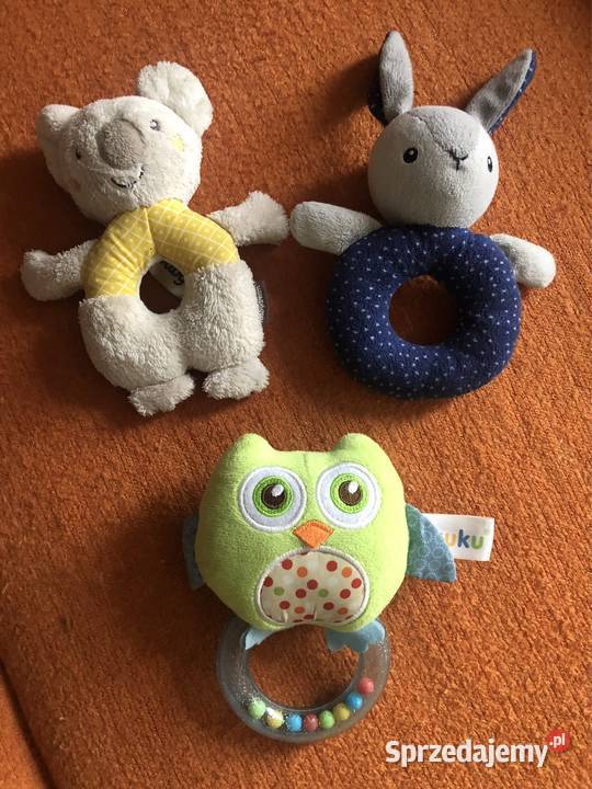 Niemowlęce pierwsze zabawki wielkopolskie Kłodawa sprzedam
